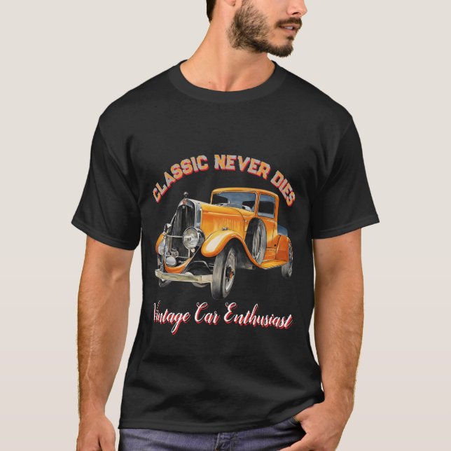 CAMISETA CLASSIC CAR DESIGN (Anverso)