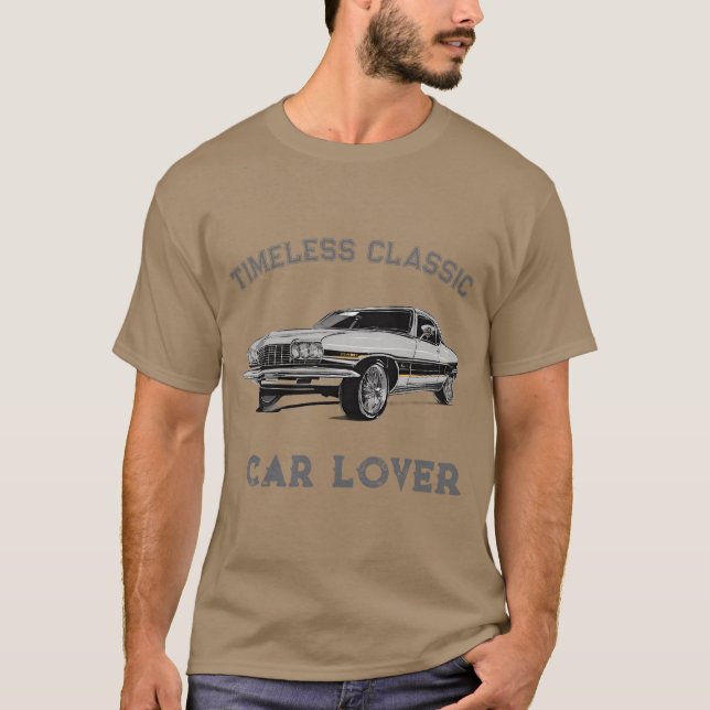 CAMISETA CLASSIC CAR LOVER (Anverso)