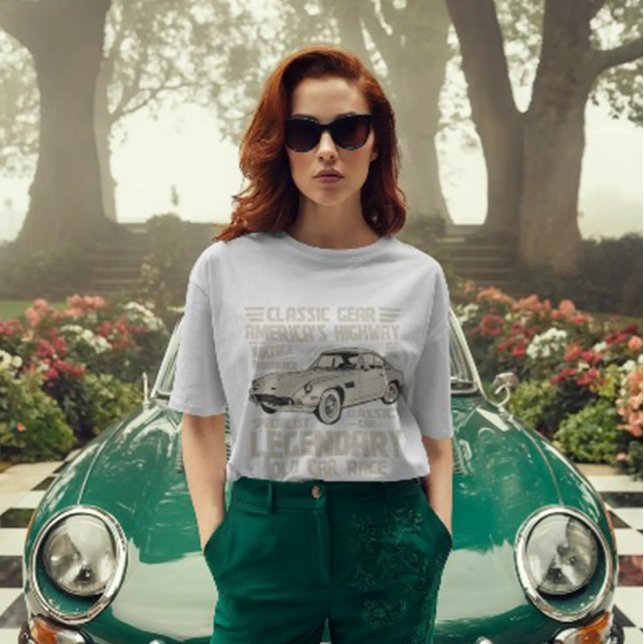 Camiseta Classic Car Lovers T-Shirt | Legendary Old Car (Subido por el creador)