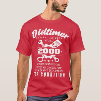 Camiseta Classic Car Special Edition Model 2000 Birthday vi