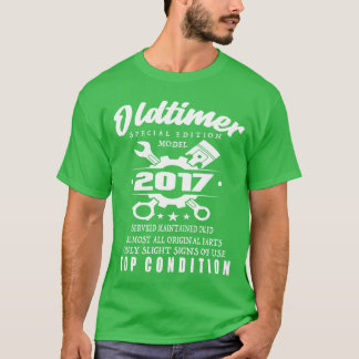 Camiseta Classic Car Special Edition Model 2017 Birthday bo