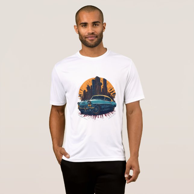 Camiseta Classic car vintage old chevrolet (Anverso completo)
