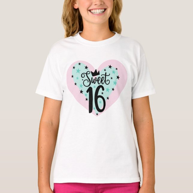 Camiseta Classic Charm! Sweet 16 Gift  (Anverso)