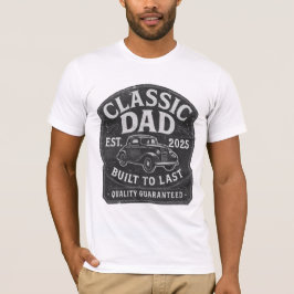 Camiseta Classic Dad EST. 2025 Vintage