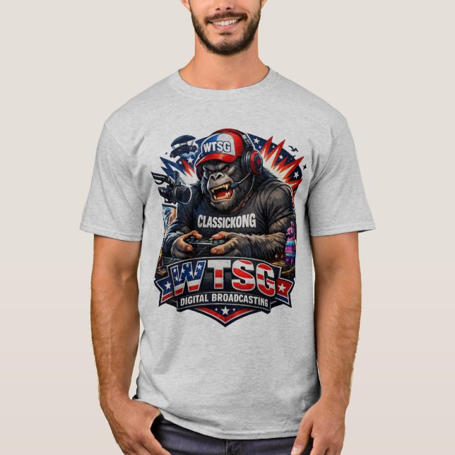 Camiseta Classic Kong WTSG Digital Broadcasting Tee (Anverso)