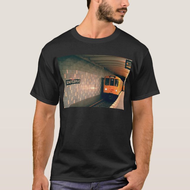 Camiseta Classic metro @Senefelderplatz (Anverso)