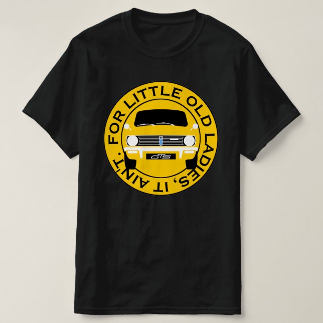 Camiseta CLASSIC MINI Car GTS (Diseño del anverso)