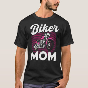 Camiseta Classic Motorcycle Biker Biker Mom Premium