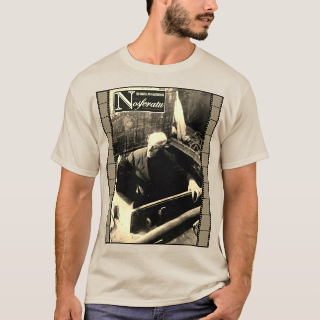 Camiseta Classic Nosferatu Horror Film T-Shirt (Anverso)