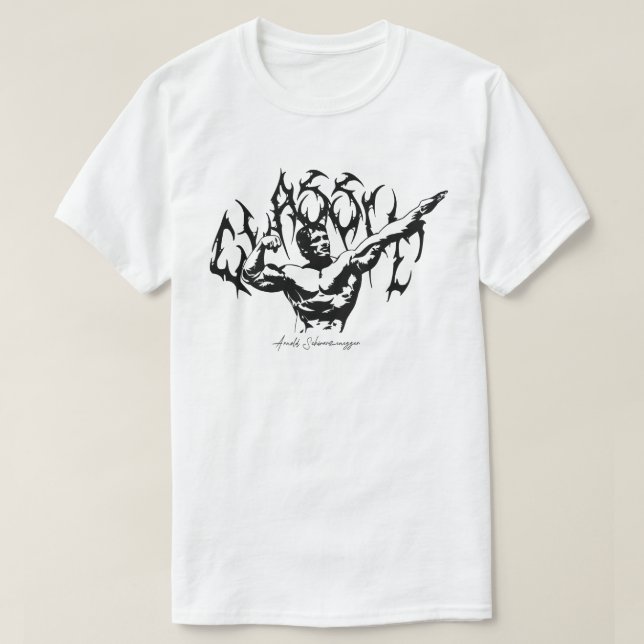 Camiseta Classic Pose – Vintage Bodybuilder Art (Diseño del anverso)