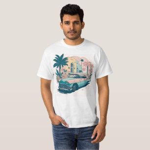 Camiseta Classic retro vintage car 1