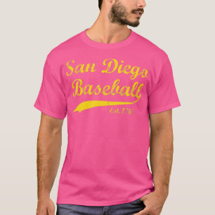 Camiseta Classic San Diego California Baseball Fan Retro Vi