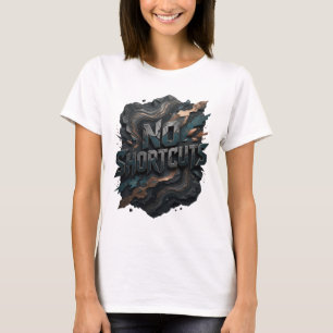 Camiseta Classic Silver NO SHORTCUTS