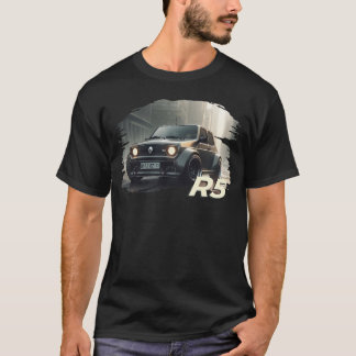 Camiseta Classic Sport Car t Shirault Renault R5
