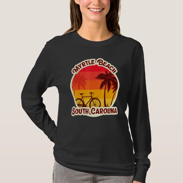 Camiseta Classic Sunset Myrtle Beach South Carolina (Anverso)