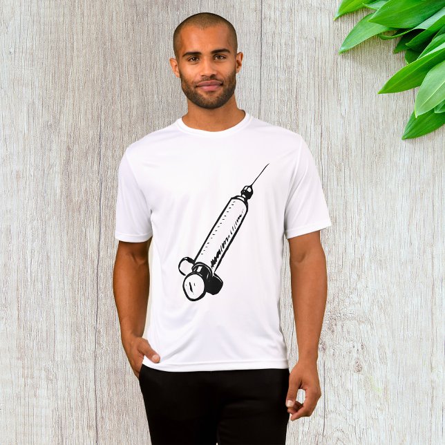 Camiseta Classic Syringe Sketch Medical Equipment (Subido por el creador)