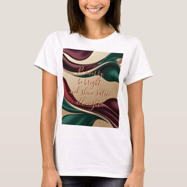 Camiseta Classic t-shirt in stylish abstract graphic (Anverso)