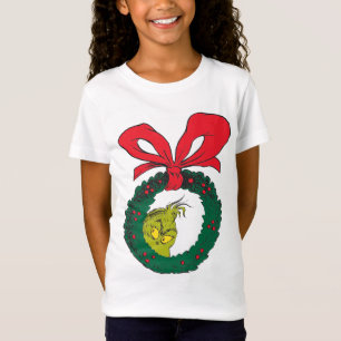 Camiseta Classic The Grinch   Christmas Wreath