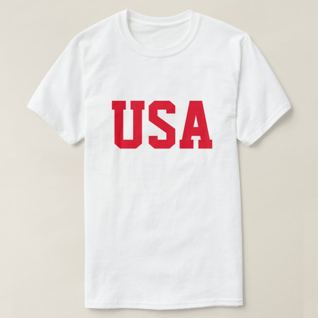 Camiseta Classic USA RT (Diseño del anverso)