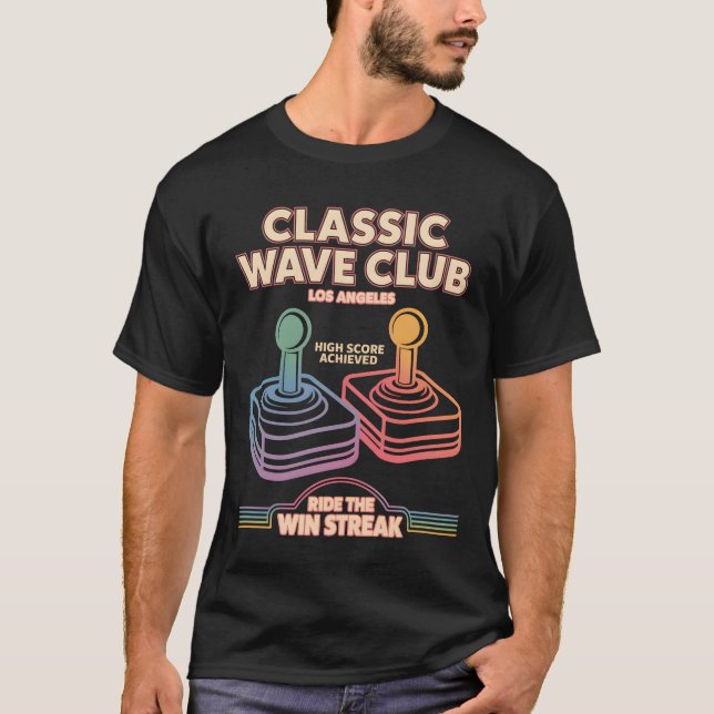 Camiseta Classic Wave Club (Anverso)