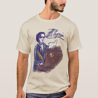 Camiseta Classical Composer Chopin Piano Art Vintage