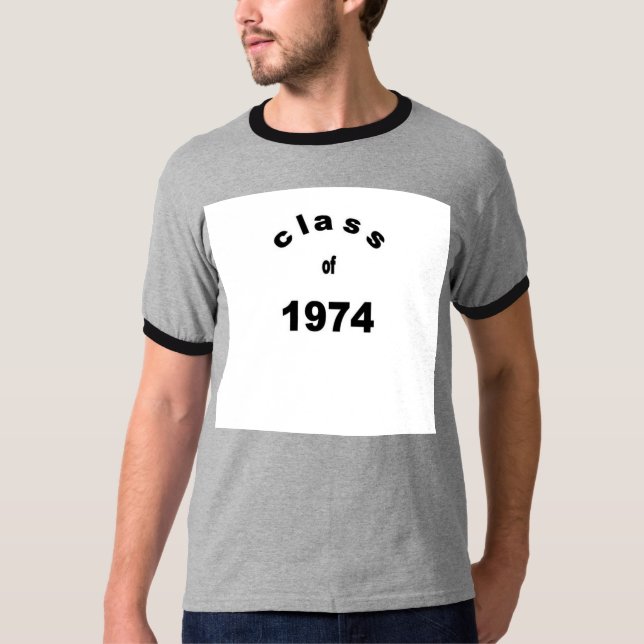 Camiseta Classof74Black (Anverso)