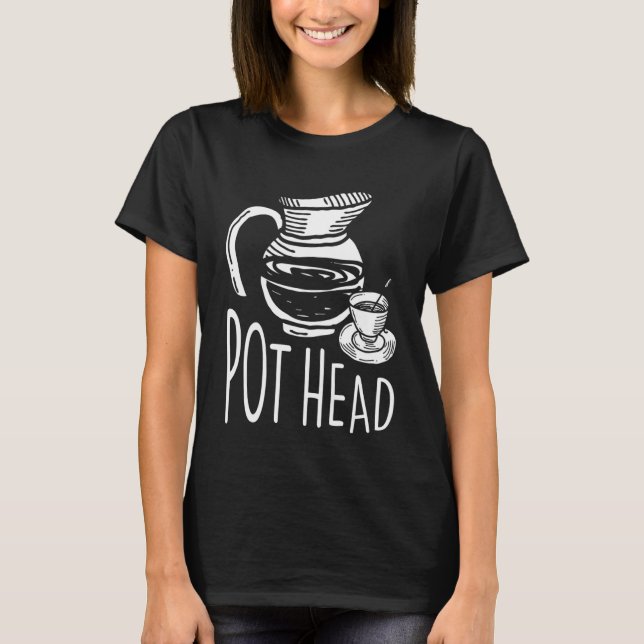 Camiseta Classy Pot Hair for Tea and Coffee (Anverso)