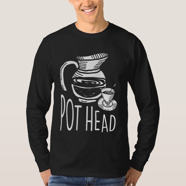 Camiseta Classy Pot Hair for Tea and Coffee (Anverso)