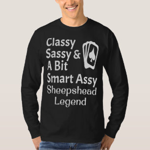Camiseta Classy Sassy Y Un Poco Inteligente Assy Sheepshead