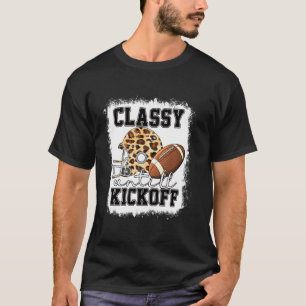 Camiseta Classy Until Kickoff American Football Girl Game D
