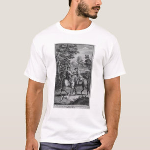 Camiseta Claude Duval que roba al cordelero del escudero