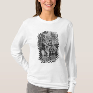 Camiseta Claude Duval que roba al cordelero del escudero
