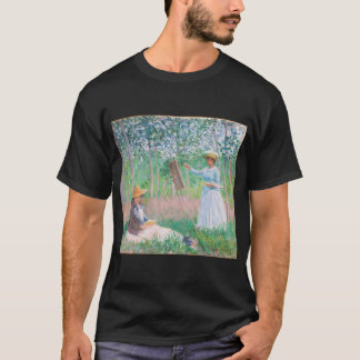 Camiseta Claude Monet Catedral de Rouen, Fachada Oeste, Luz