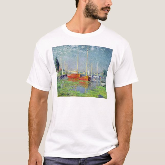 Camiseta Claude Monet el | Argenteuil, c.1872-5 (Anverso)