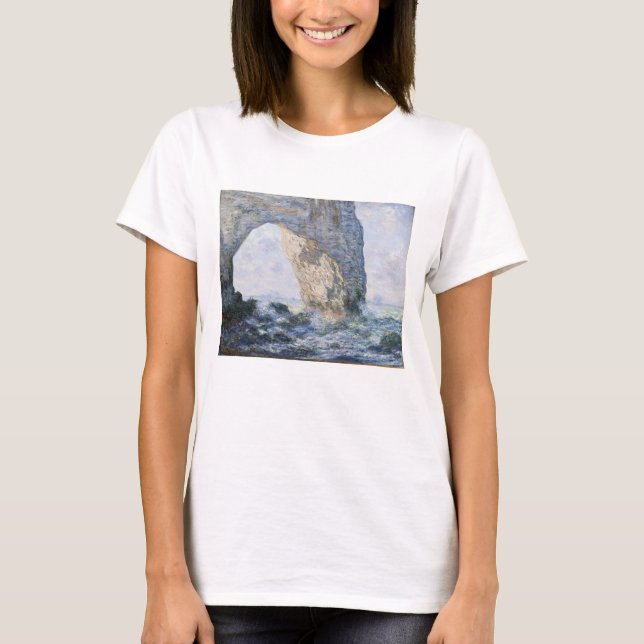 Camiseta Claude Monet el | el Manneporte Etretat (Anverso)