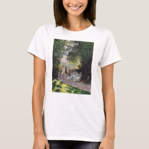 Camiseta Claude Monet el   el Parc Monceau