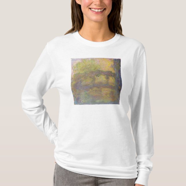 Camiseta Claude Monet el | el puente japonés, 1918-24 (Anverso)