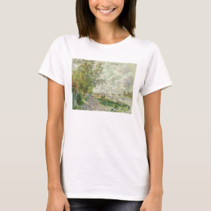 Camiseta Claude Monet el   el Riverbank en Gennevilliers