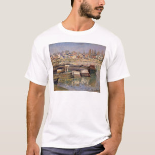 Camiseta Claude Monet el   el Sena en Asnieres, 1873
