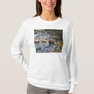 Camiseta Claude Monet el   el Sena en Ruán, 1872