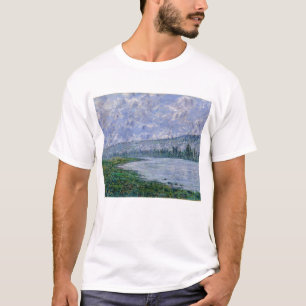 Camiseta Claude Monet el el Sena en Vetheuil