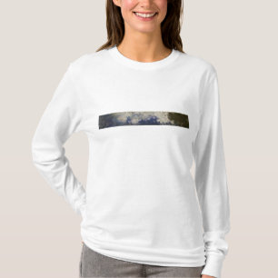 Camiseta Claude Monet el   el Waterlilies las nubes,