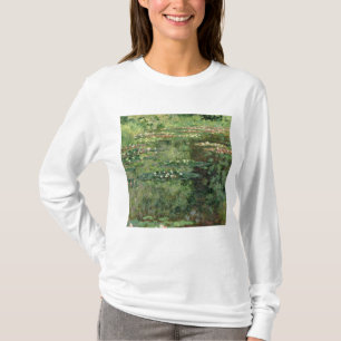 Camiseta Claude Monet el el Waterlily Pond, 1904