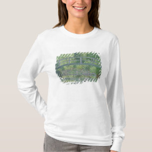 Camiseta Claude Monet El estanque acuático: Armonía verd