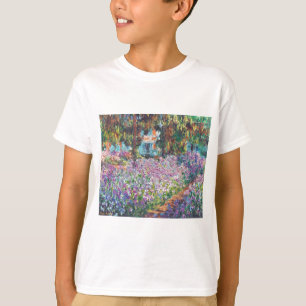 Camiseta Claude Monet - el jardín del artista en Givern