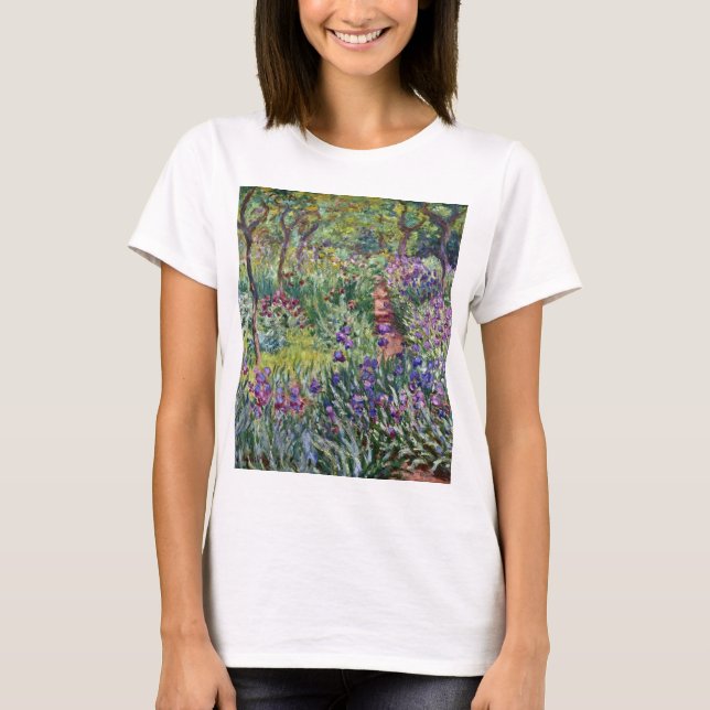 Camiseta Claude Monet - El jardín del artista en Giverny (Anverso)