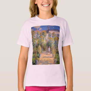Camiseta Claude Monet el jardín del artista en Vétheuil,
