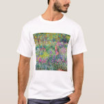 Camiseta Claude Monet - El jardín del Iris en Giverny<br><div class="desc">El Jardín Iris de Giverny / El Jardín del Artista en Giverny - Claude Monet,  1899-1900</div>