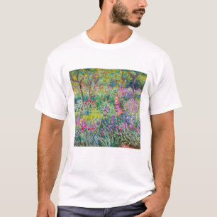 Camiseta Claude Monet - El jardín del Iris en Giverny