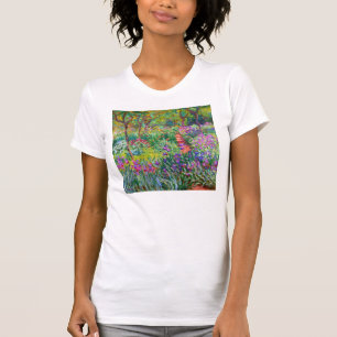 Camiseta Claude Monet: El jardín del iris en Giverny
